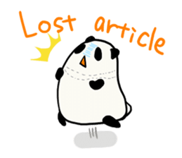 Moving Contact MochiPanda(English Ver) sticker #568327