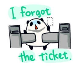 Moving Contact MochiPanda(English Ver) sticker #568328