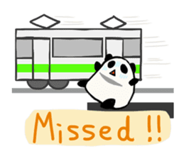 Moving Contact MochiPanda(English Ver) sticker #568329