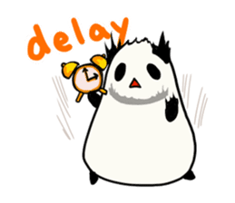 Moving Contact MochiPanda(English Ver) sticker #568346