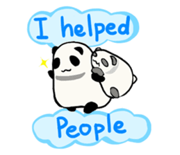 Moving Contact MochiPanda(English Ver) sticker #568347