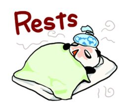 Moving Contact MochiPanda(English Ver) sticker #568351