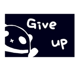 Moving Contact MochiPanda(English Ver) sticker #568352