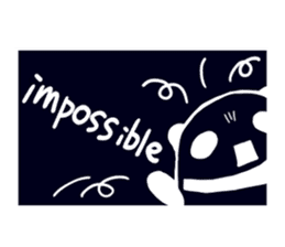 Moving Contact MochiPanda(English Ver) sticker #568353