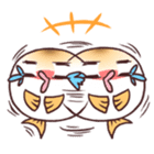 mochihugu(Small version) sticker #568485