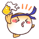 mochihugu(Small version) sticker #568504