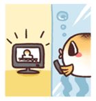 mochihugu(Small version) sticker #568505