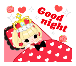 Queen and rabbit sticker #569315