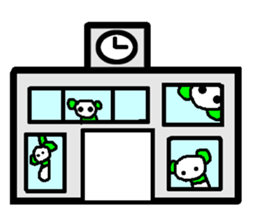 "PAN-G" of the strap sticker #569378