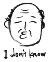 Yoshio, hand-drawn old buddy (English). sticker #569640