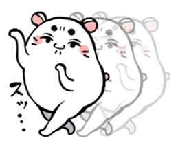 The hamster which lost loveliness sticker #570760