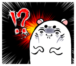 The hamster which lost loveliness sticker #570765