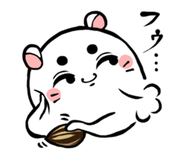 The hamster which lost loveliness sticker #570776