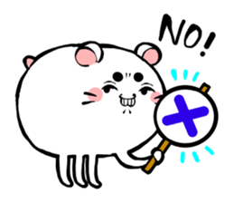 The hamster which lost loveliness sticker #570783