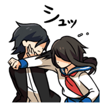 BATTLE COUPLE!! sticker #570794
