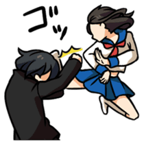 BATTLE COUPLE!! sticker #570796