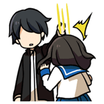 BATTLE COUPLE!! sticker #570802