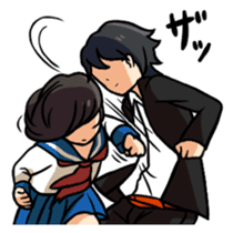 BATTLE COUPLE!! sticker #570803