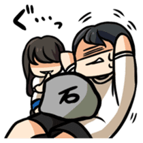 BATTLE COUPLE!! sticker #570811