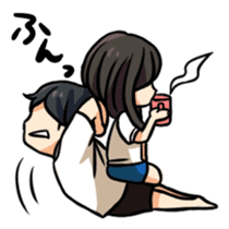 BATTLE COUPLE!! sticker #570812