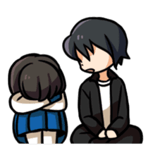 BATTLE COUPLE!! sticker #570822