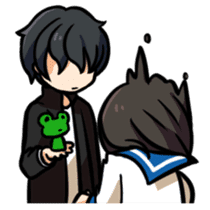 BATTLE COUPLE!! sticker #570829