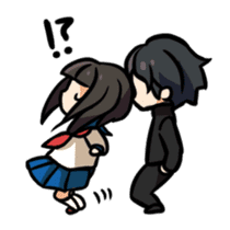 BATTLE COUPLE!! sticker #570830