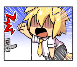 Together with Mr. Chicken! sticker #570892