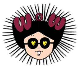 NALEE : A girl on her inspiring day sticker #570916