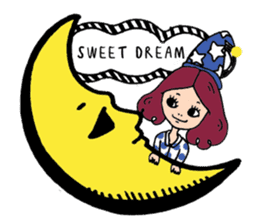NALEE : A girl on her inspiring day sticker #570917