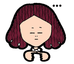 NALEE : A girl on her inspiring day sticker #570920