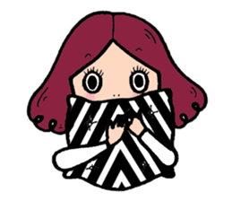 NALEE : A girl on her inspiring day sticker #570925