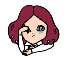 NALEE : A girl on her inspiring day sticker #570941