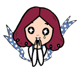 NALEE : A girl on her inspiring day sticker #570942