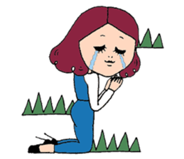 NALEE : A girl on her inspiring day sticker #570944