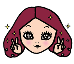 NALEE : A girl on her inspiring day sticker #570945