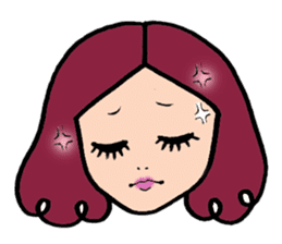 NALEE : A girl on her inspiring day sticker #570947