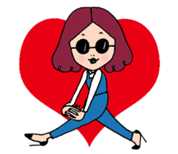 NALEE : A girl on her inspiring day sticker #570953