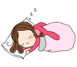 Chompu Pink Hoodies sticker #571283