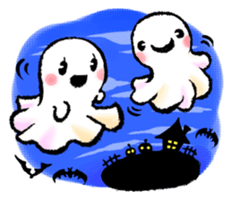 Miki's Halloween & Party English version sticker #571517
