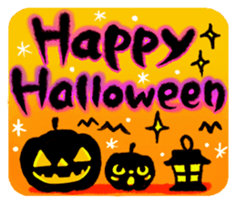 Miki's Halloween & Party English version sticker #571518