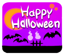 Miki's Halloween & Party English version sticker #571519