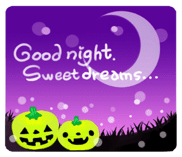 Miki's Halloween & Party English version sticker #571521