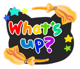 Miki's Halloween & Party English version sticker #571524