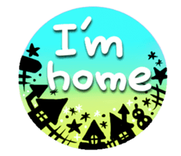 Miki's Halloween & Party English version sticker #571535