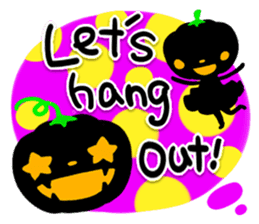 Miki's Halloween & Party English version sticker #571536