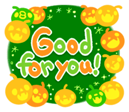 Miki's Halloween & Party English version sticker #571539