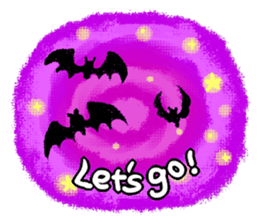 Miki's Halloween & Party English version sticker #571542