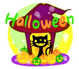 Miki's Halloween & Party English version sticker #571547