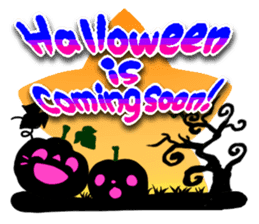 Miki's Halloween & Party English version sticker #571548